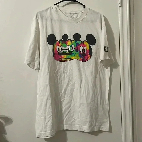 NEFF Disney Mickey Mouse T-Shirt Size L - Picture 1 of 5